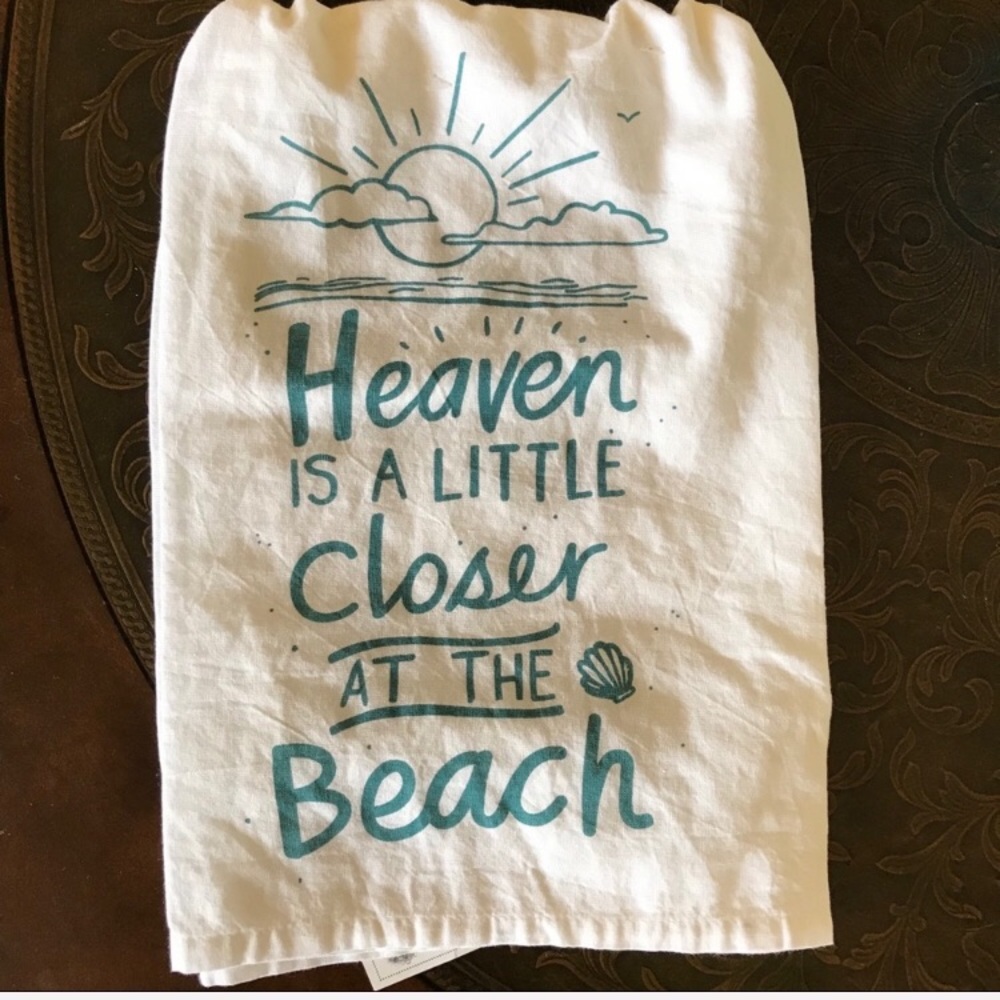 Dish Towel Heaven Is a Little Closer Beach - Picture 4 of 5